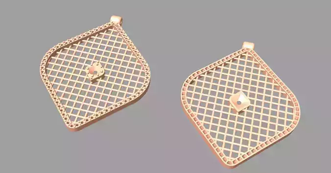 High Quality Pendant 3D print model 3D print model