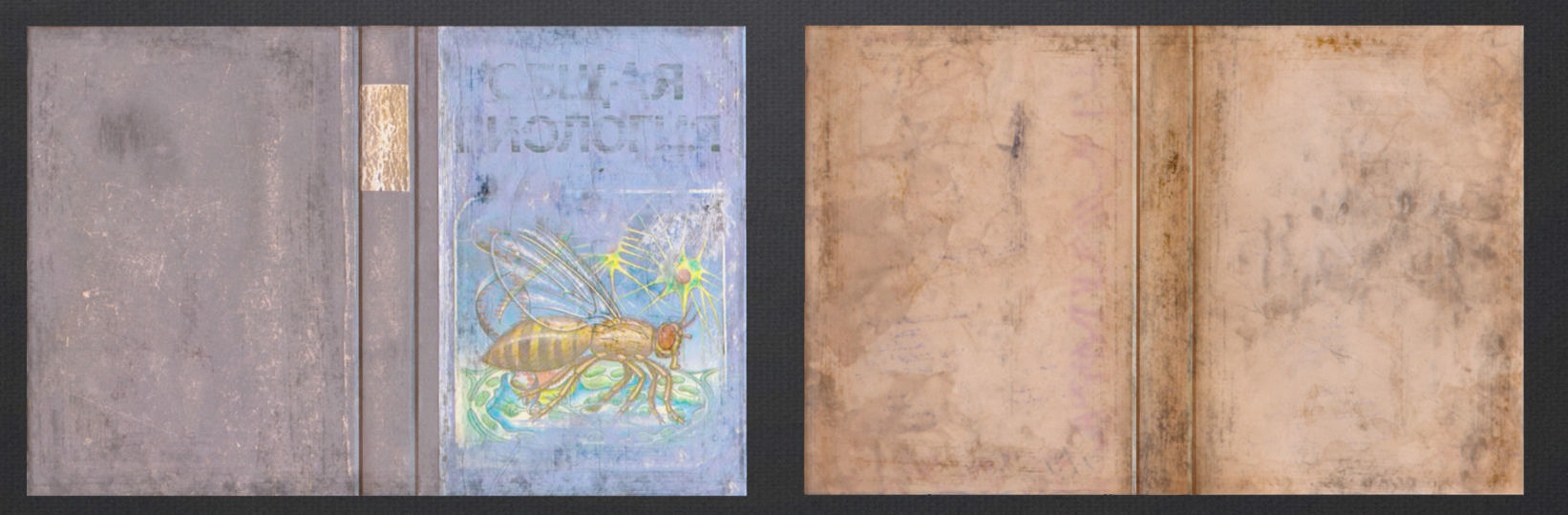 School books USSR Low-poly 3D model_7