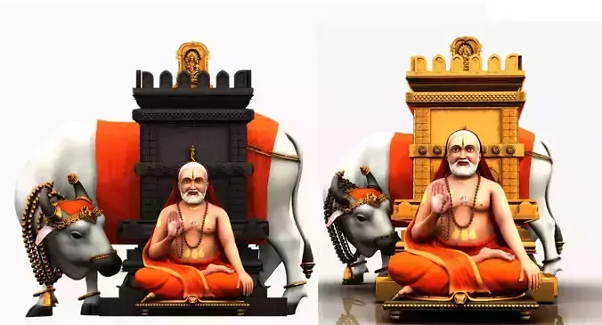 god swamy raghavendra 3d model