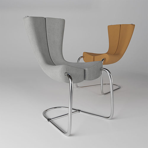 Komed Chair By Marc Newson 3D model