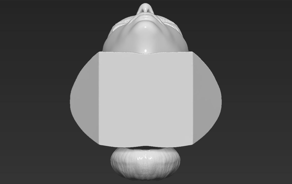 Adriana Lima bust 3D printing ready stl obj formats 3D print model_22