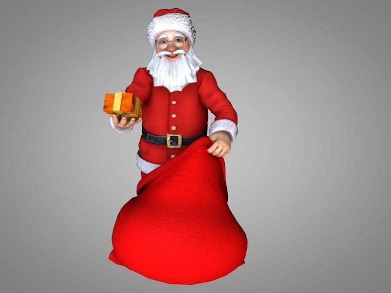Santa Claus 3D model_3