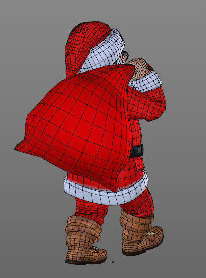 Santa Claus 3D model_9
