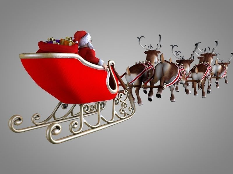 Santa Claus 3D model_1