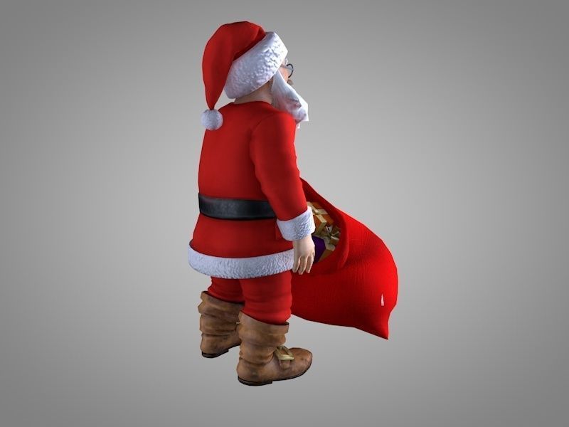 Santa Claus 3D model_5
