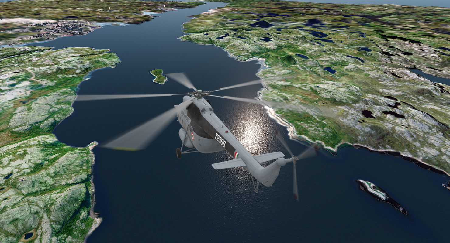 Mi-8T India Air Force Animated Low-poly 3D model_3