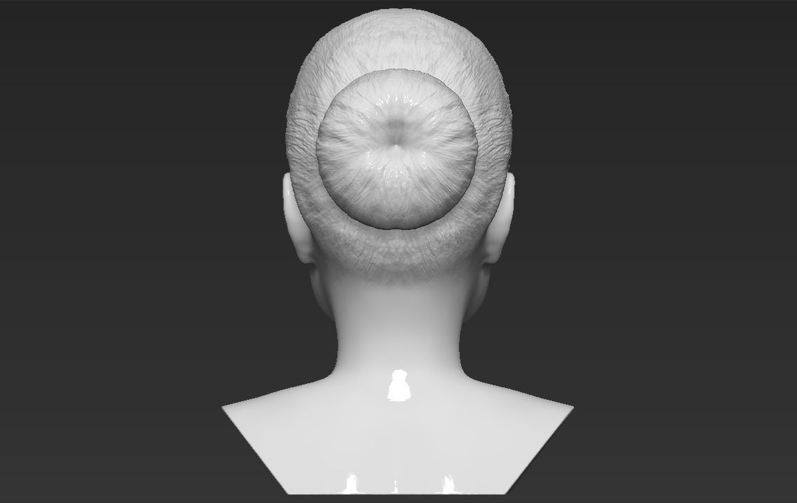 Adriana Lima bust ready for full color 3D printing 3D print model_26