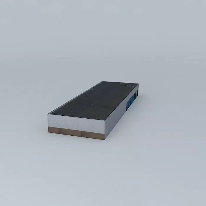 Wattweg building Free 3D model_0