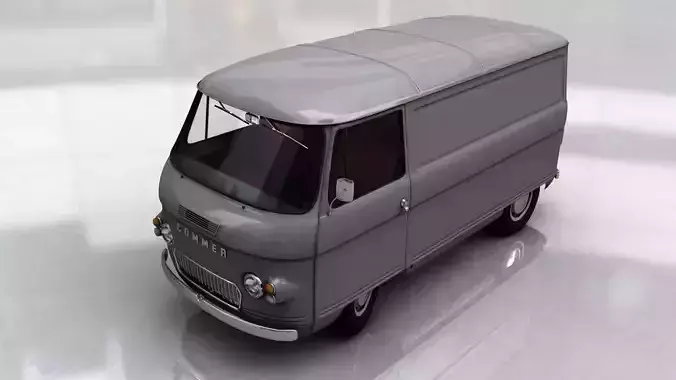 COMMER FC VAN 1968 3D model