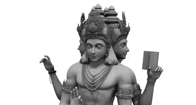 god brahma 3d model