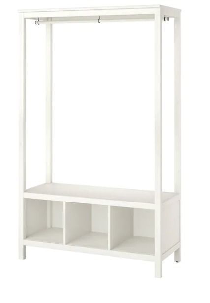 Open Wardrobe Low-poly 3D model_4