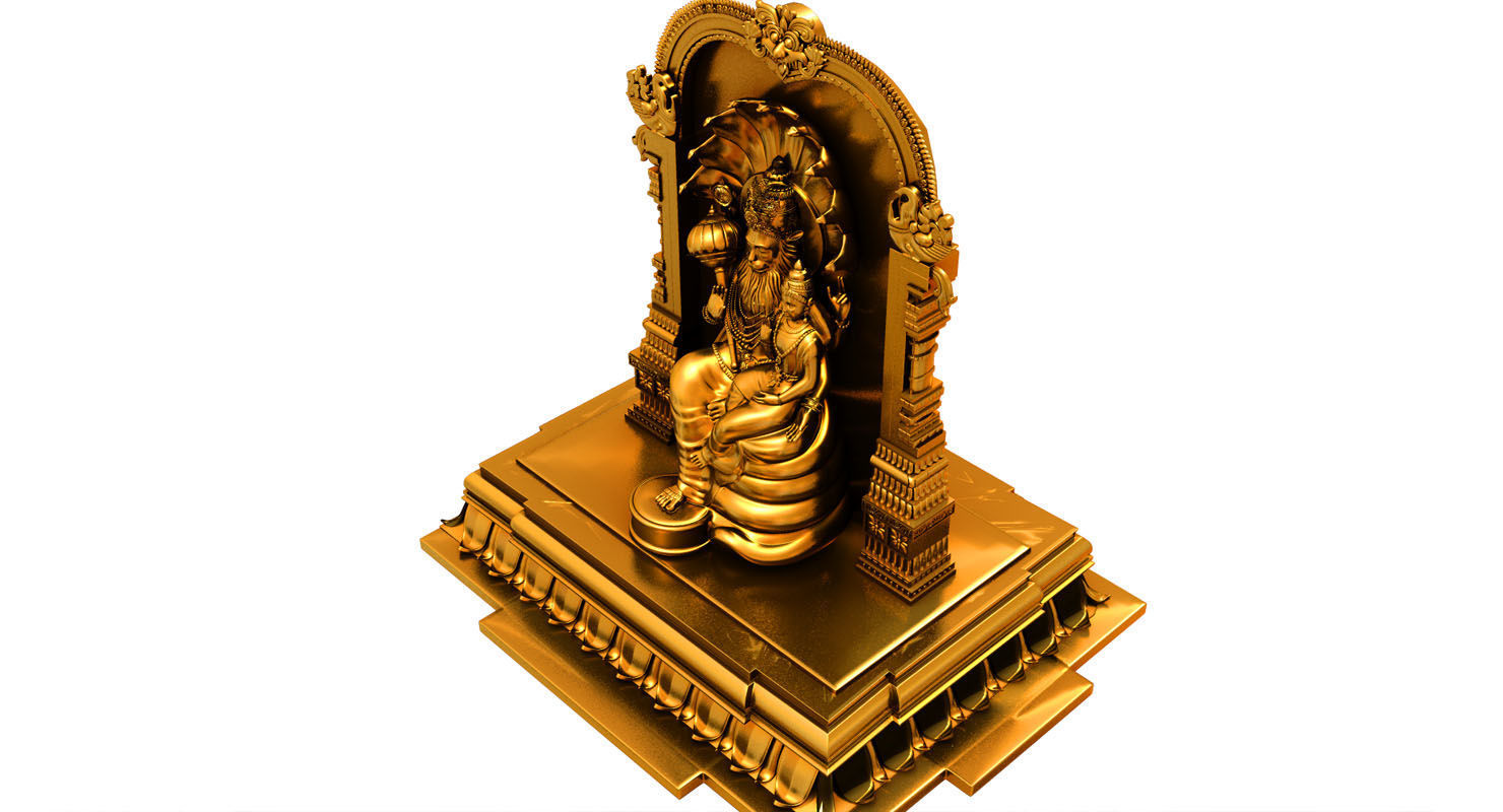 god narasimha 3d model 3D model_2