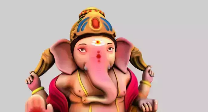 god ganesha 3d model