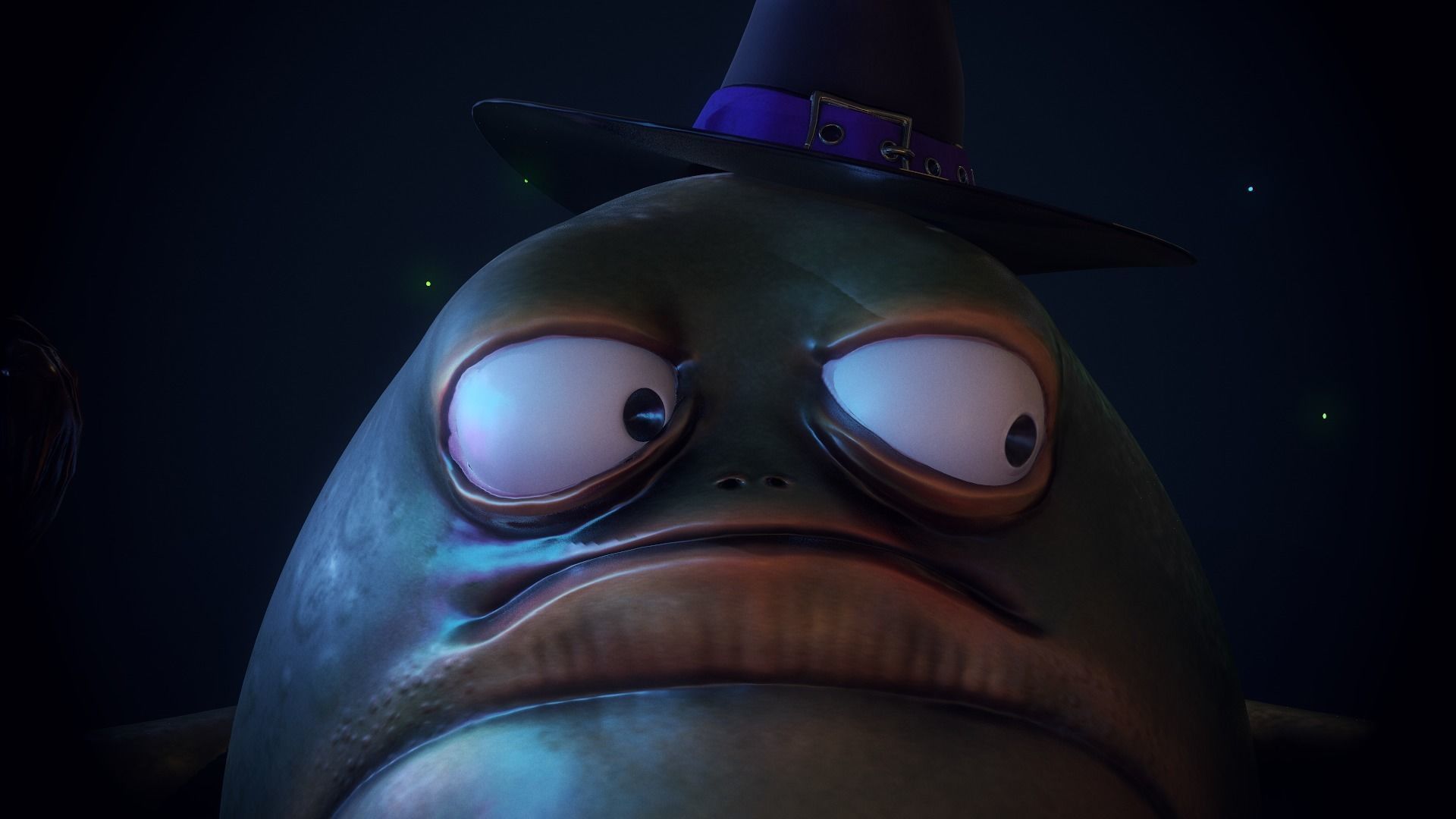 Magic Frog Low-poly 3D model_13