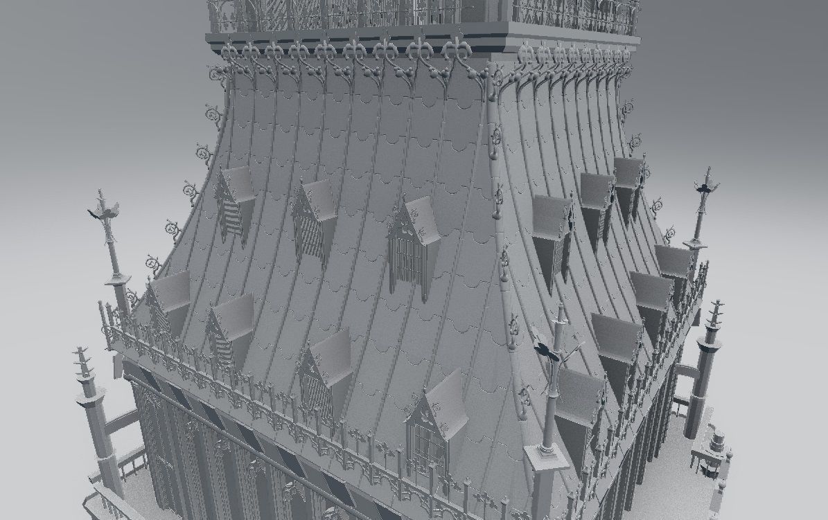Big Ben 3D model_6