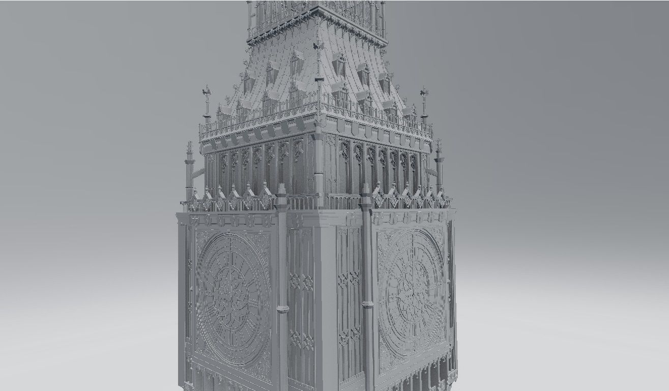 Big Ben 3D model_2
