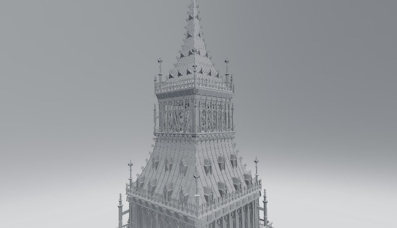 Big Ben 3D model_1