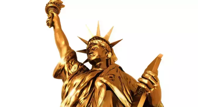 liberty statue 3d model