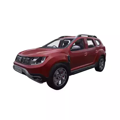 Dacia Duster Prestige with HQ interior 2019  3D model