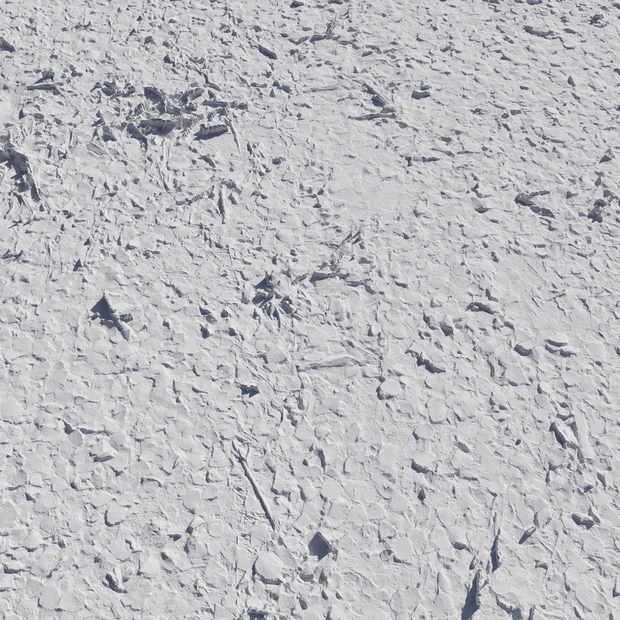 Ground autumn scan 3D model_2