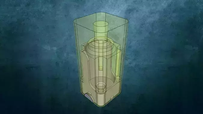 Digiflavor Siren 2 Box 3D print model