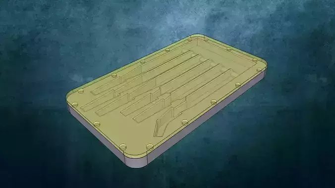 tweezers box 3D print model