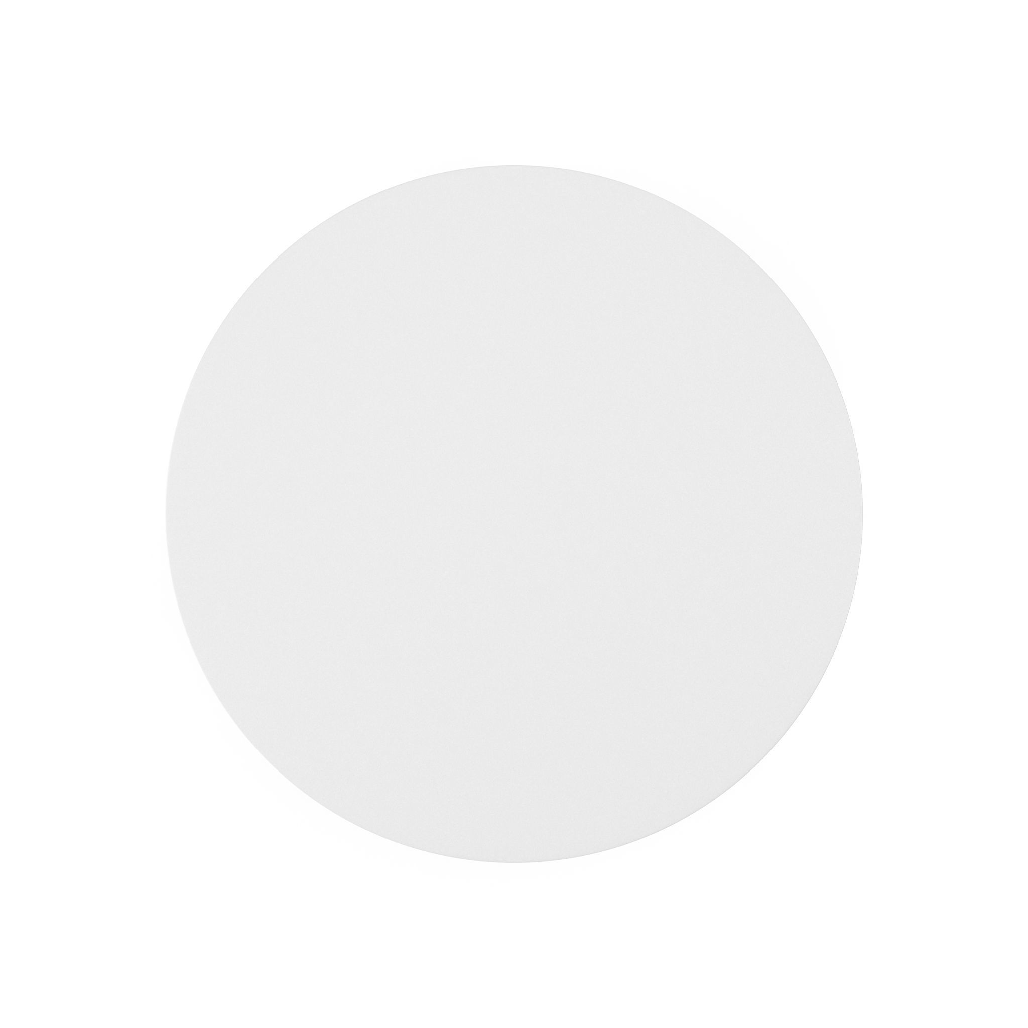 Table 3 black metall and white circle top model 3D model_5