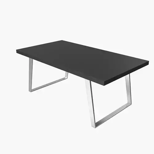 Table 4 black white circle top model