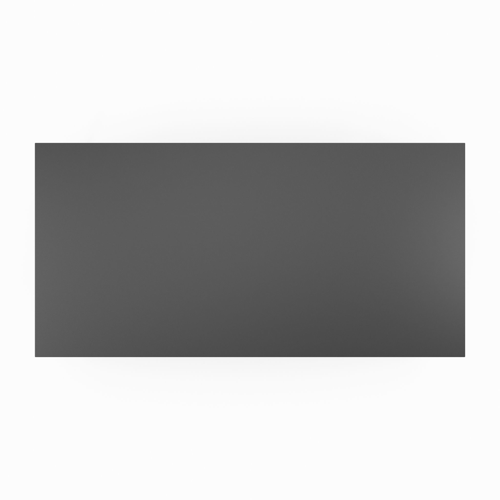 Table 6 rectangular metal black top model 3D model_1