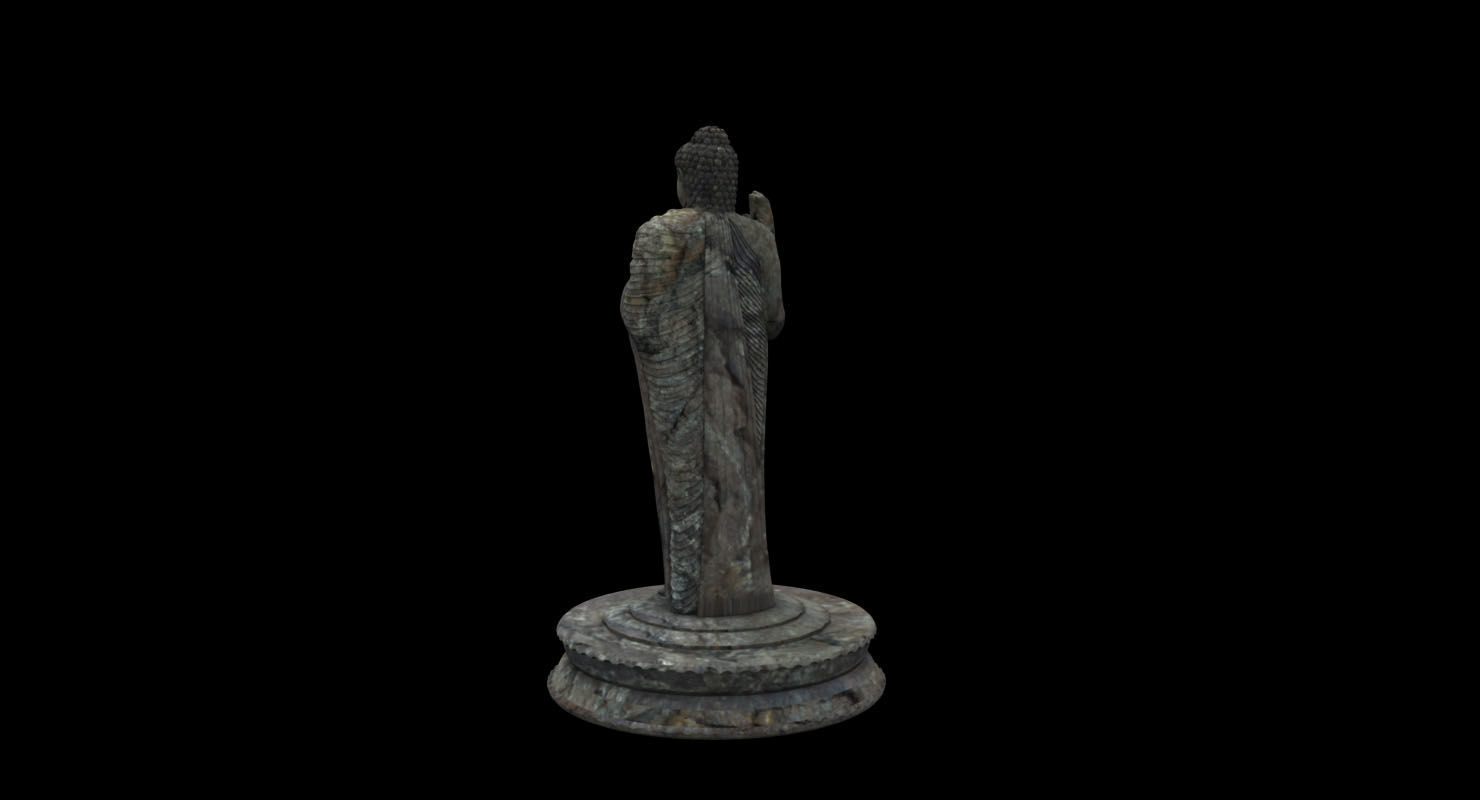 buddha 3d model buddha statue 3D model_3