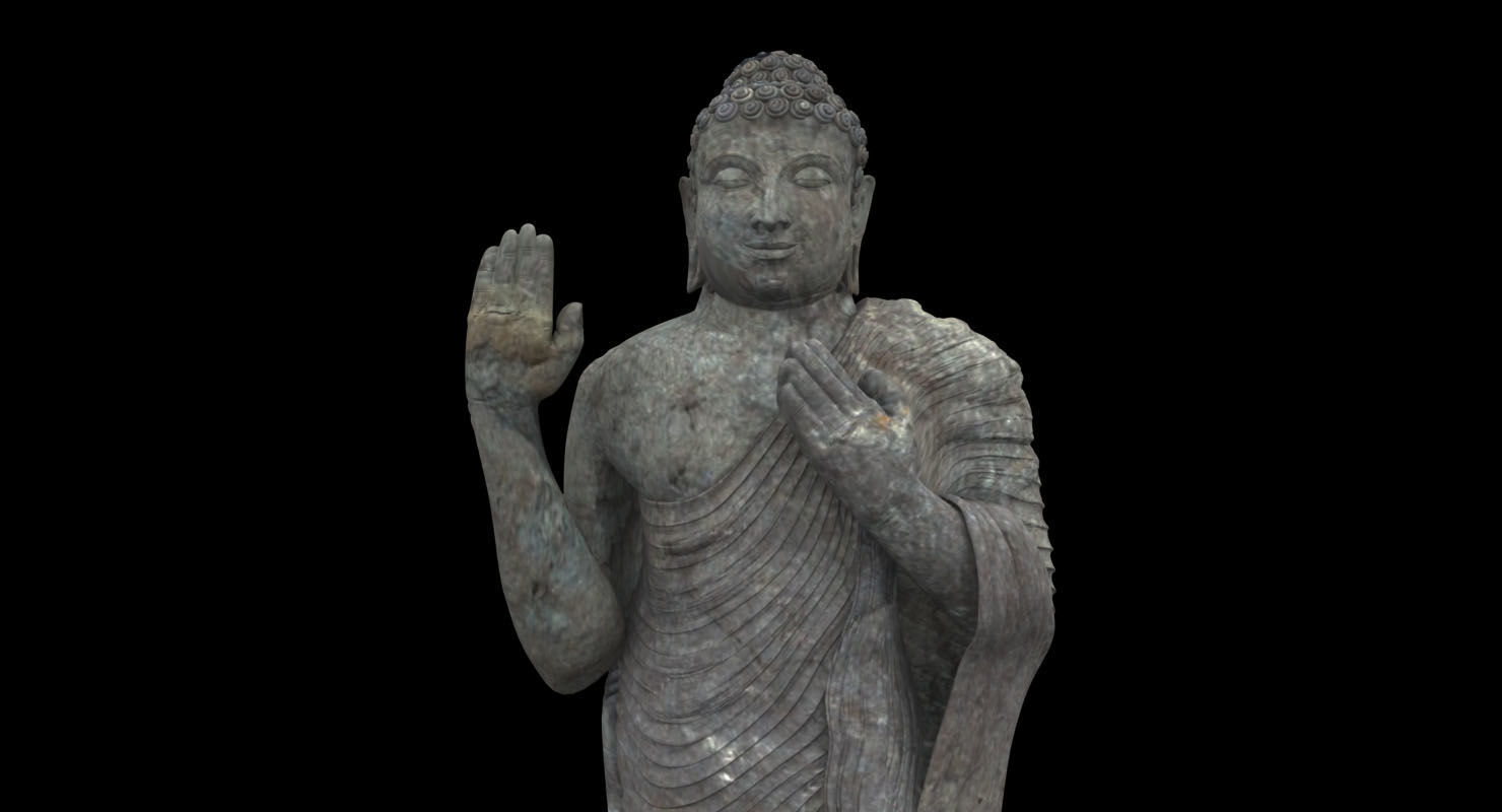 buddha 3d model buddha statue 3D model_1