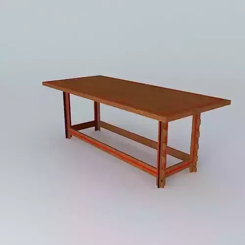 Table wooden workbench