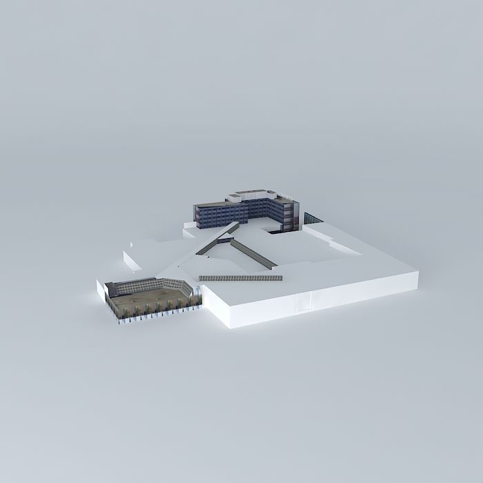 ALEXANDRIUM I Rotterdam Pegasus Free 3D model_2