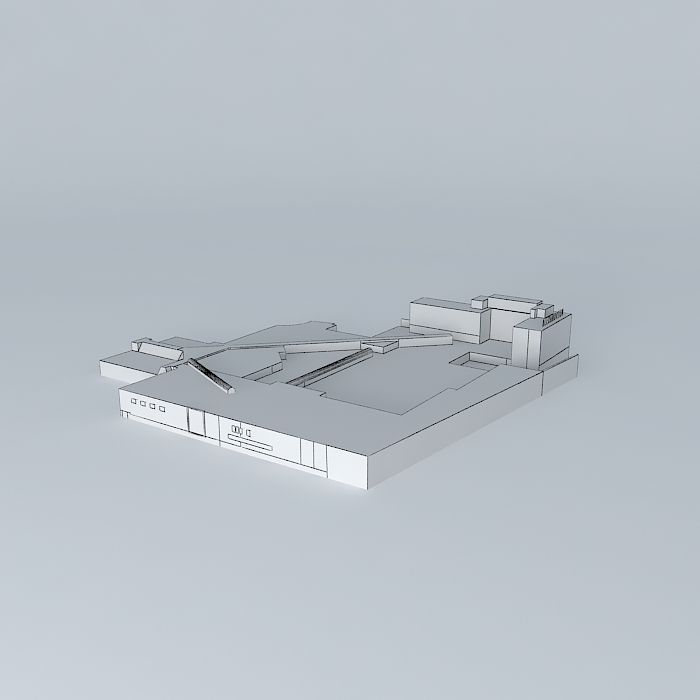 ALEXANDRIUM I Rotterdam Pegasus Free 3D model_4