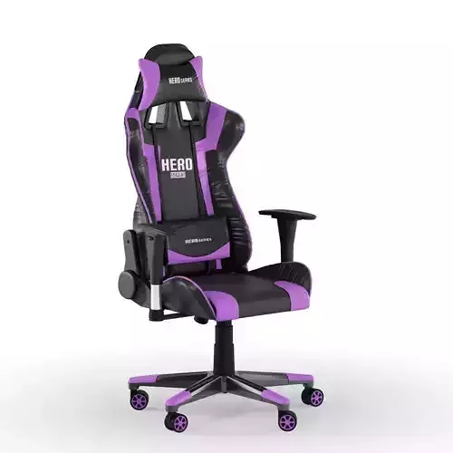 PC Gamer Chair Purple Hero