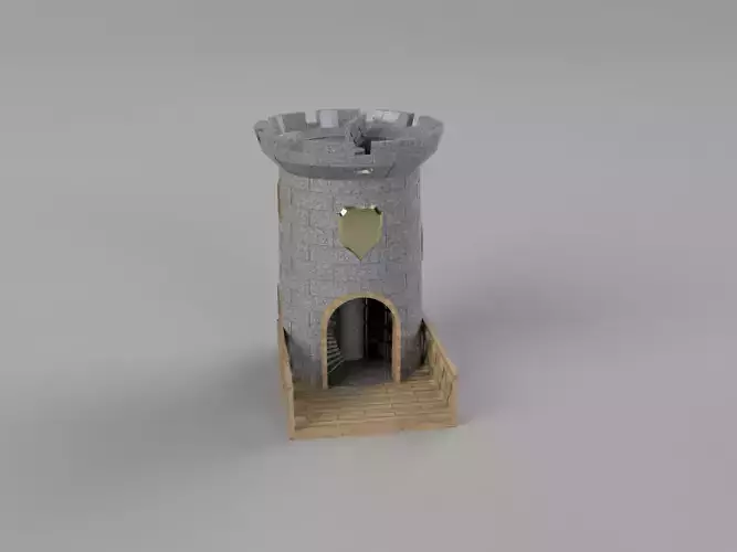 Medieval Dice tower