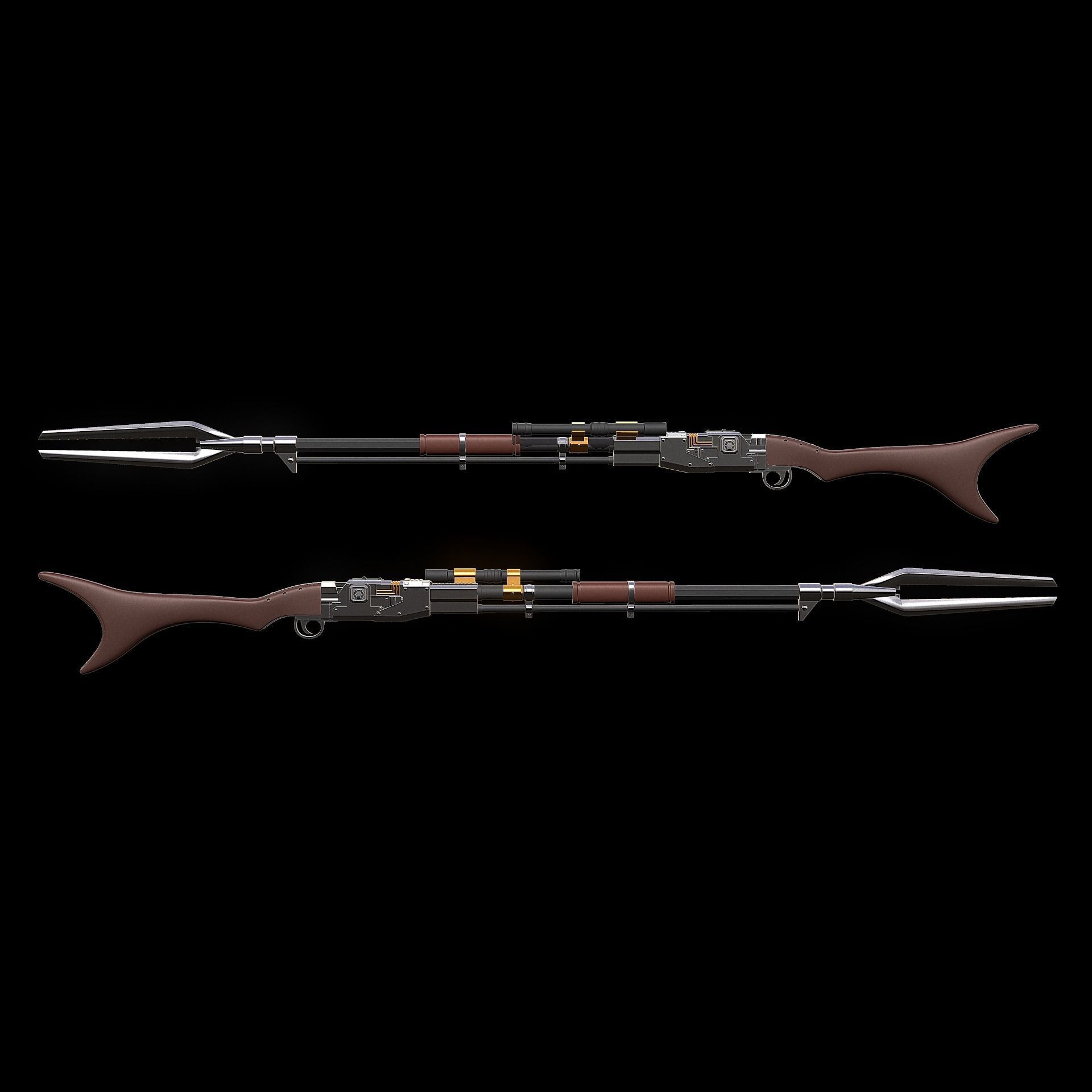 The Mandalorian full armor set stl  3D print model_23