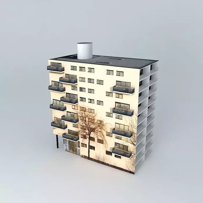 Apartments Complex Free 3D model