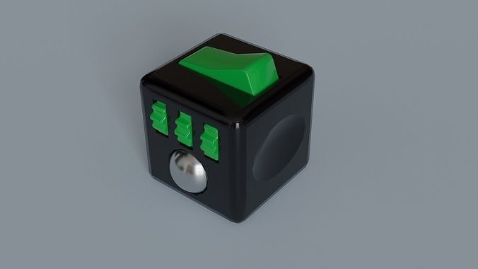 Fidget Cube 3D model