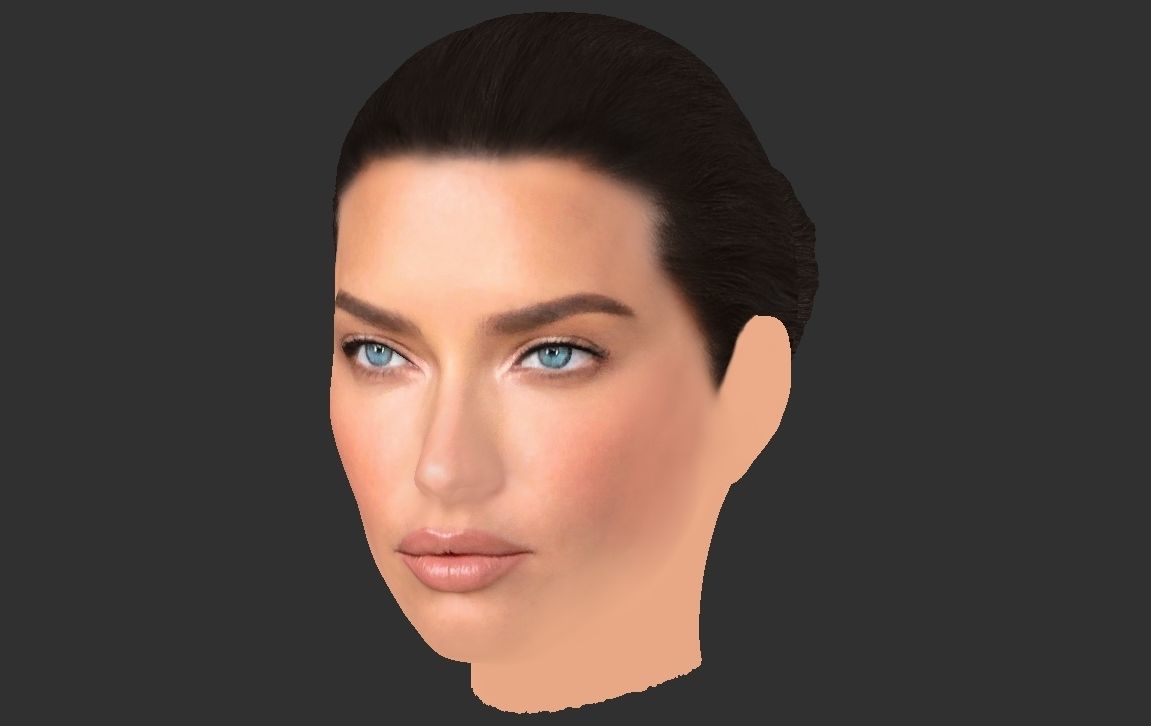 Adriana Lima 3D model_17