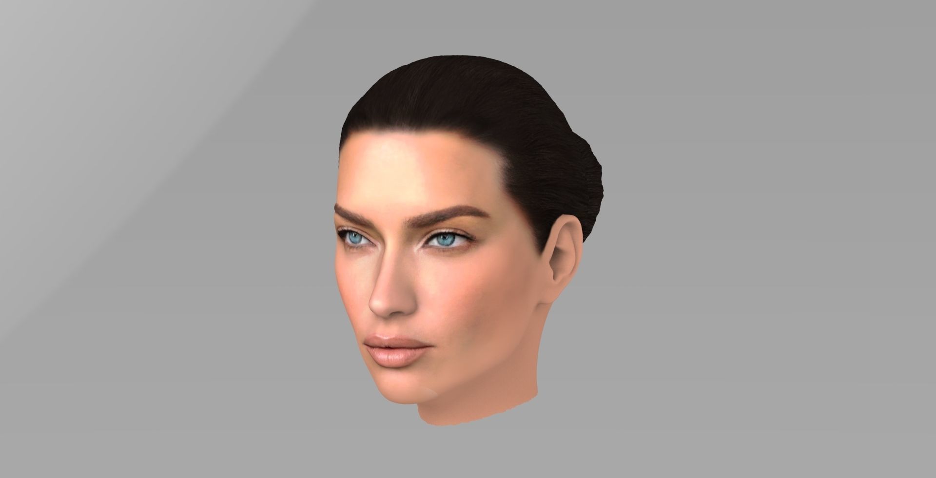 Adriana Lima 3D model_2