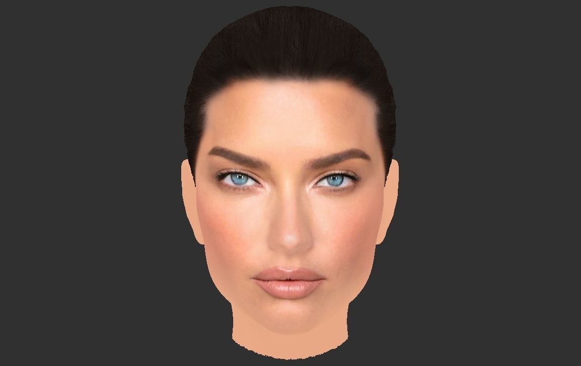 Adriana Lima 3D model_18