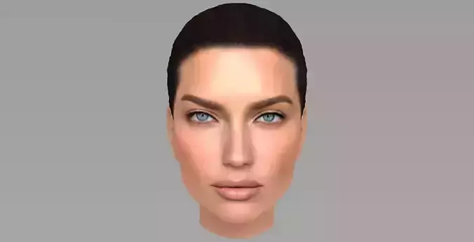 Adriana Lima 3D model