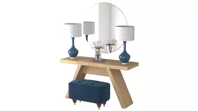 Entry Table A - Blue and Gold