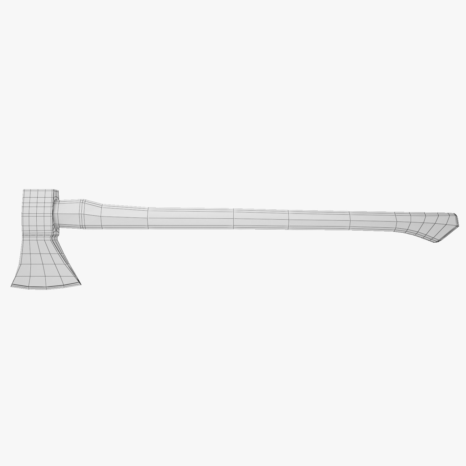 Trail Boss Axe 3D model_5