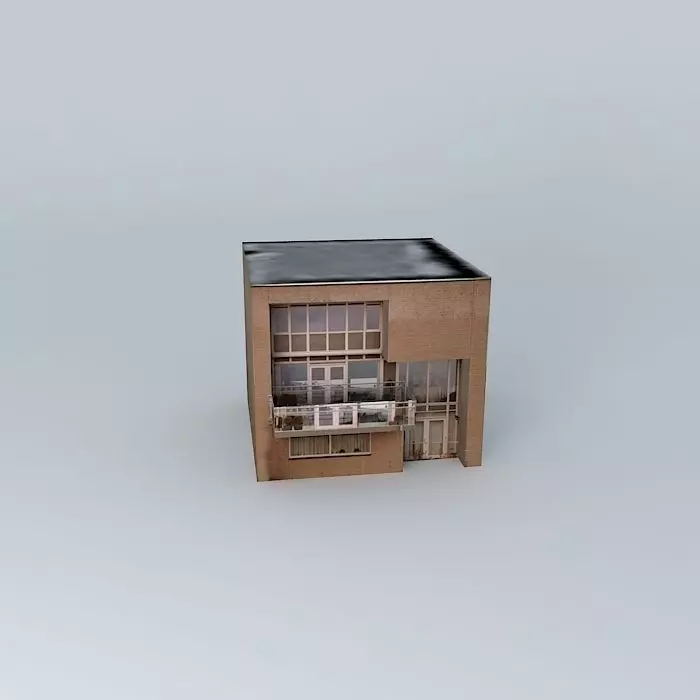 Nienoord Laan building Free 3D model_0