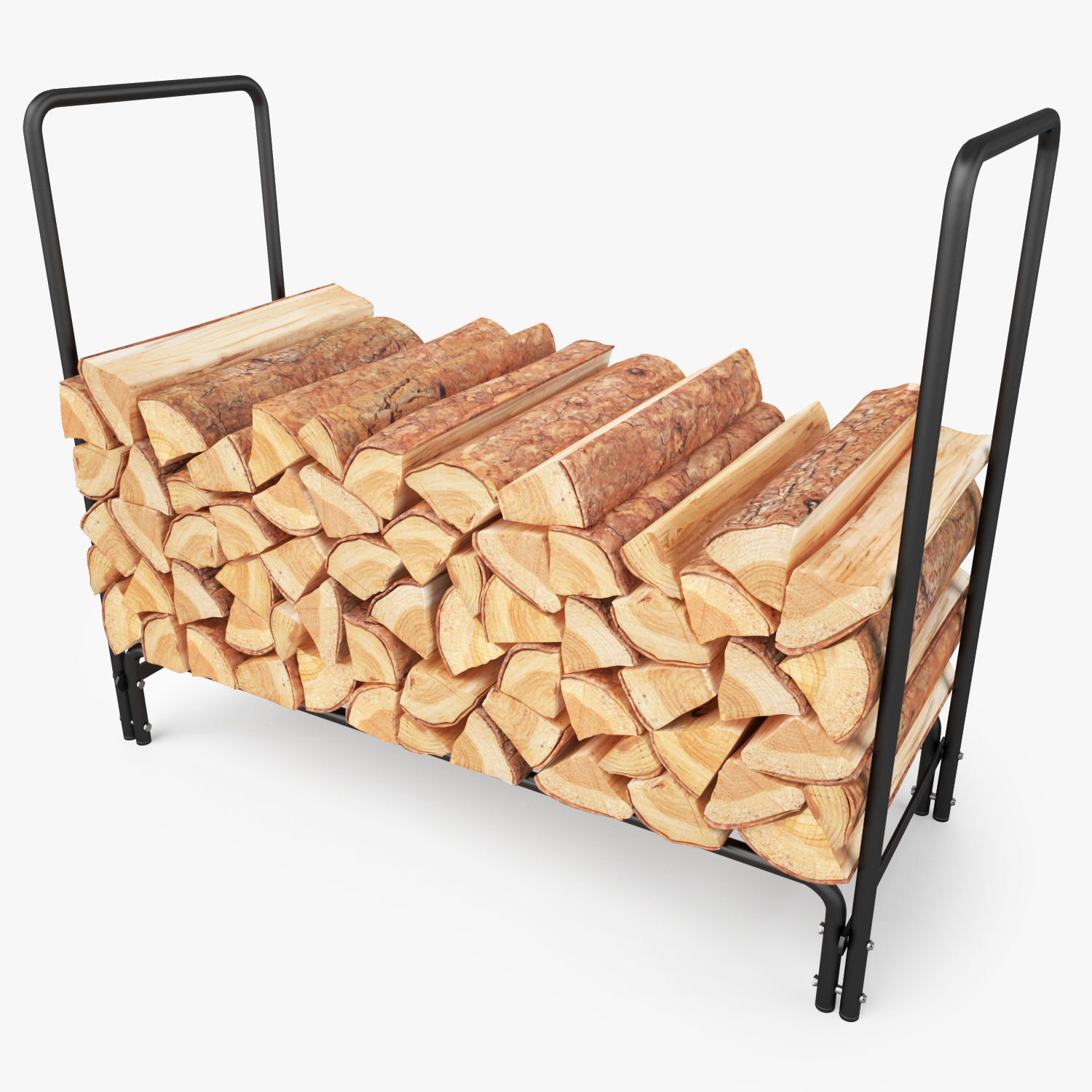 Firewood Rack for Fireplaces 3D model_1