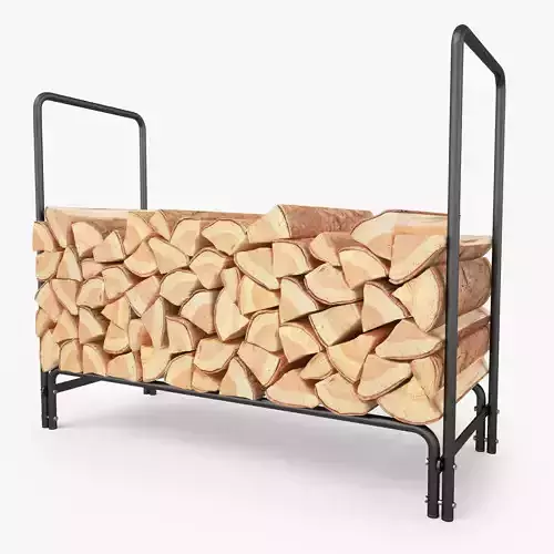 Firewood Rack for Fireplaces 3D model