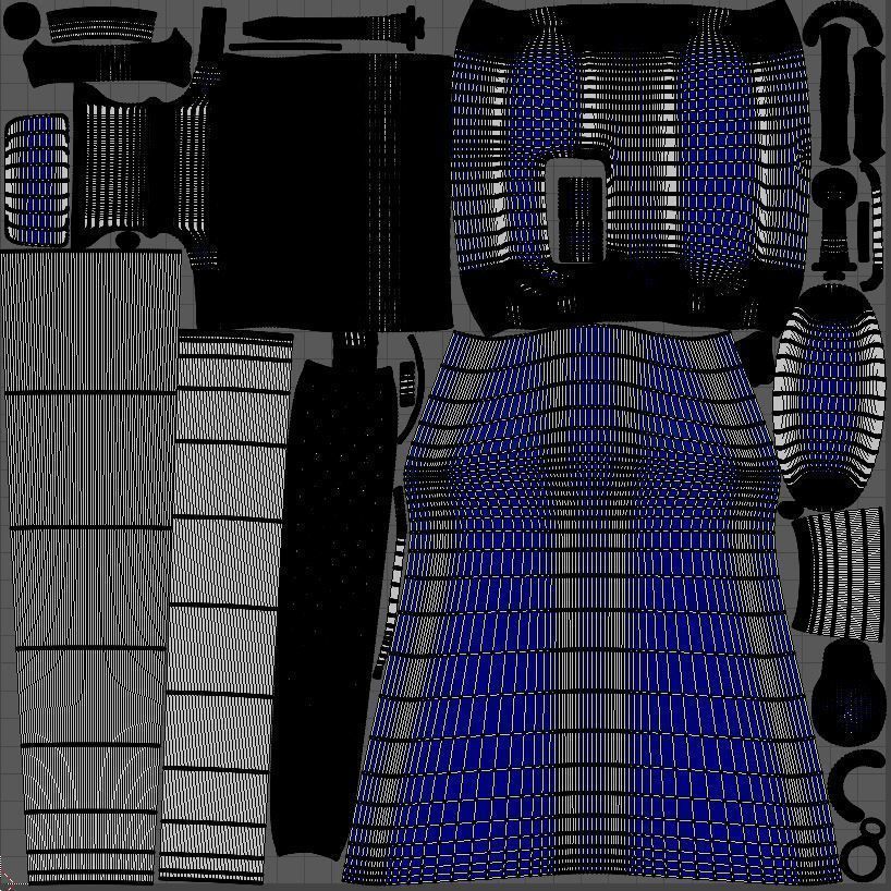 winchester m12  3D model_17
