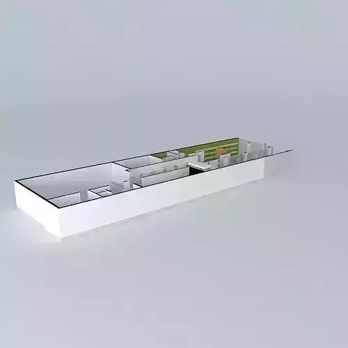 Tekoa shop interior deisgn Free 3D model
